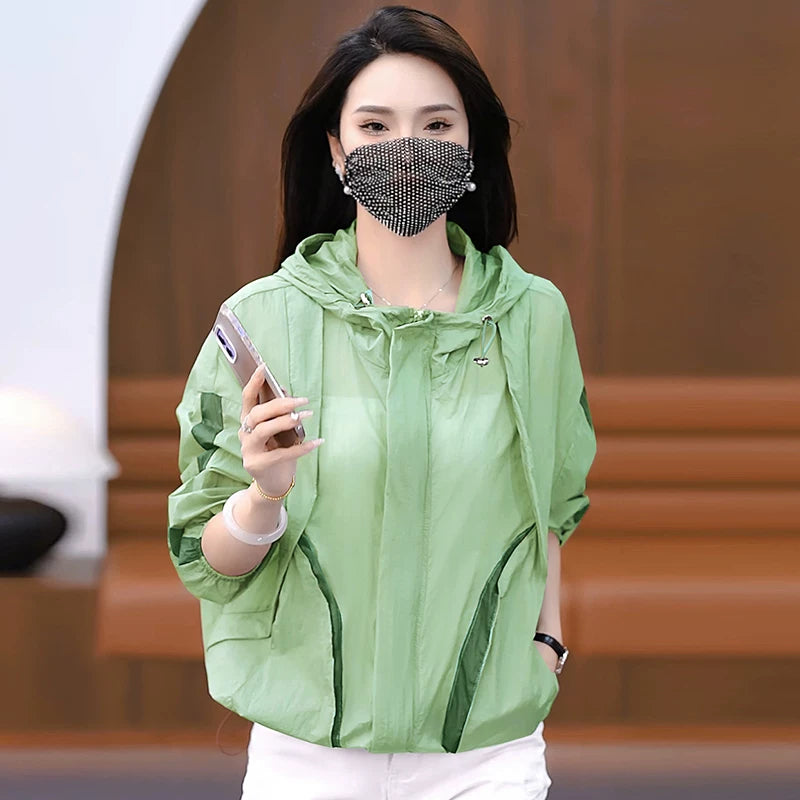 Áo Chống Nắng Cardigan Có Mũ – Mỏng Nhẹ Trẻ Trung, Hè 2026