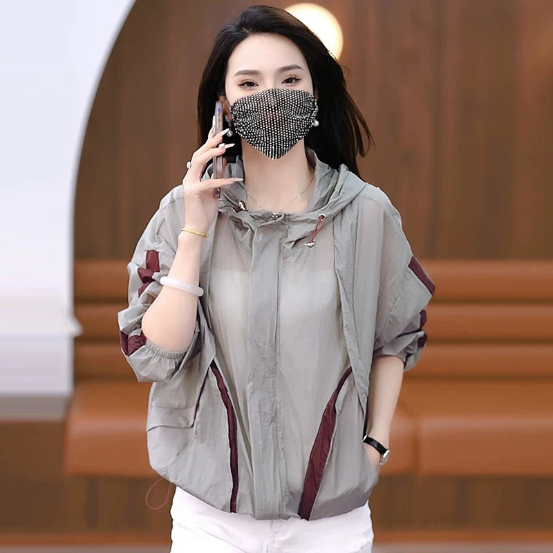 Áo Chống Nắng Cardigan Có Mũ – Mỏng Nhẹ Trẻ Trung, Hè 2026