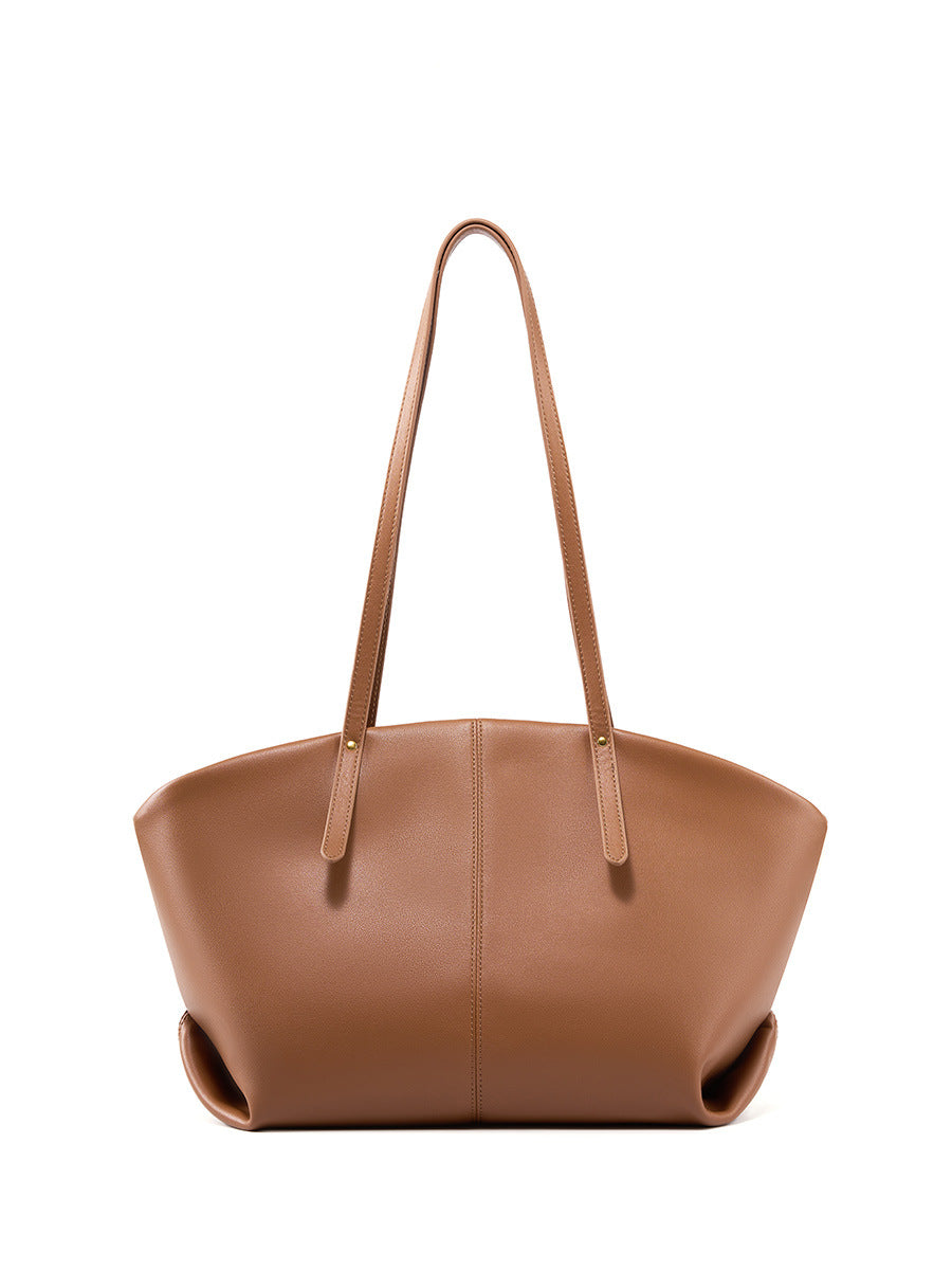 Large Genuine Leather Women's Handbag 2026 – High-End Fashionable Tote Design, Spacious Capacity TX153250