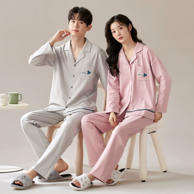 Bộ đồ ngủ thun gân cao cấp thanh lịch sang trọng thu đông mới nhất D543240