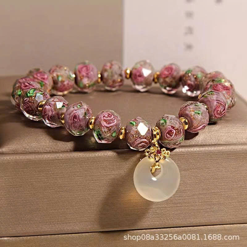 VÒNG TAY THỦY TINH PHONG CÁCH TRUNG HOA - SANG TRỌNG & TINH TẾ TS181250