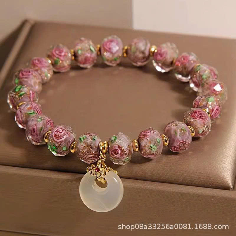VÒNG TAY THỦY TINH PHONG CÁCH TRUNG HOA - SANG TRỌNG & TINH TẾ TS181250