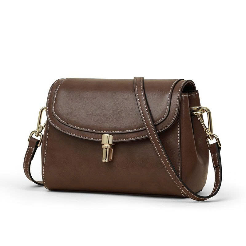 2026 Small Square Genuine Leather Women's Handbag – Versatile, Fashionable & Exquisite TX245250