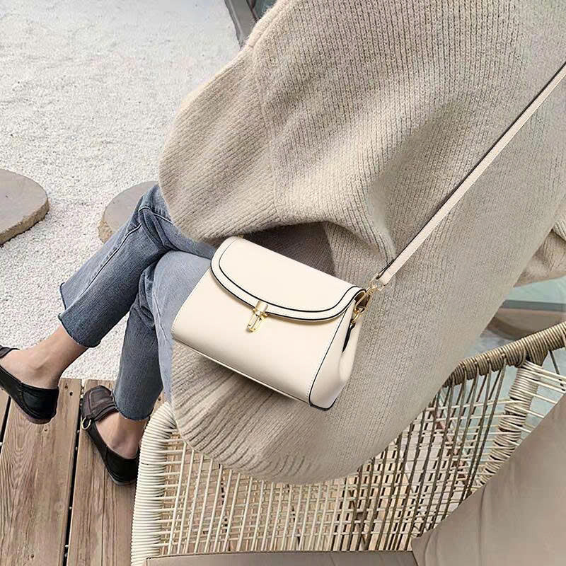 2026 Small Square Genuine Leather Women's Handbag – Versatile, Fashionable & Exquisite TX245250