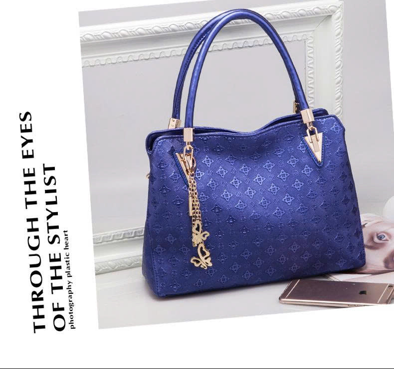 Women's Fashion 4-Piece Handbag Set 2026 – Tote Bag, Shoulder Bag, Crossbody Bag – Matching Mother & Daughter – Premium PU TX272250