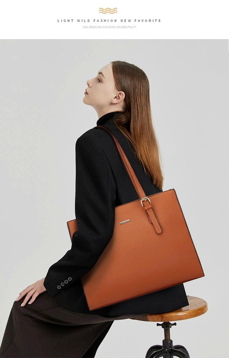 Women's 4-Piece Shoulder Bag Set New Style 2026 – Fashionable High-Quality PU Handbag TX269250