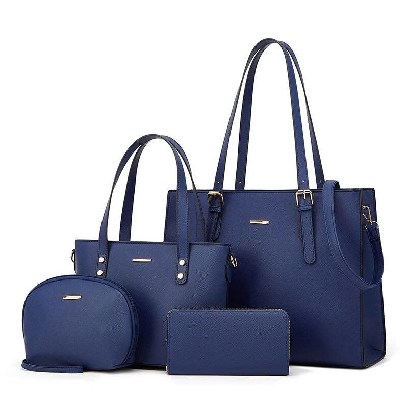 Women's 4-Piece Shoulder Bag Set New Style 2026 – Fashionable High-Quality PU Handbag TX269250