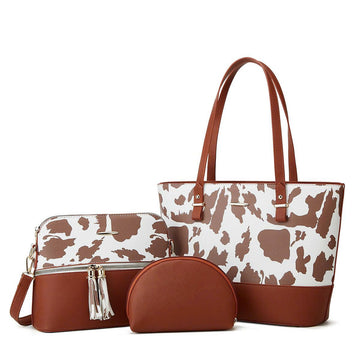 New Style 2026 Women's Handbag Set of 3 – Shoulder Bag, Crossbody Bag, Elegant Handbag – Premium PU TX262250