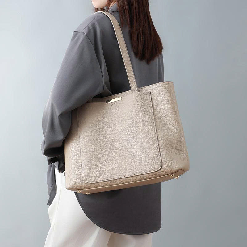 Women's Genuine Leather Tote Bag – Hottest Fashion TX287250