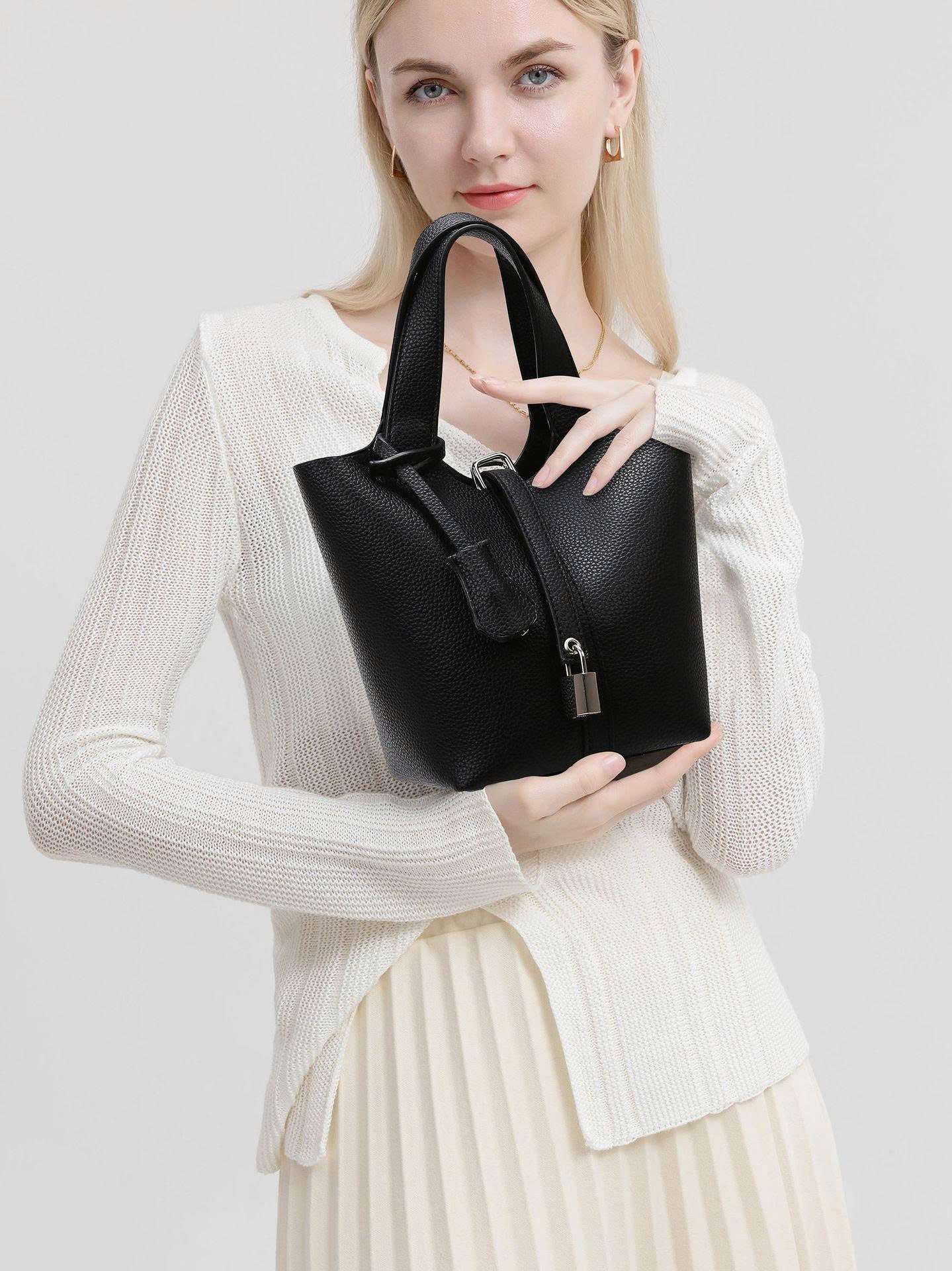 Women's Fashion Crossbody Bag - Premium Small PU Tote TX020260