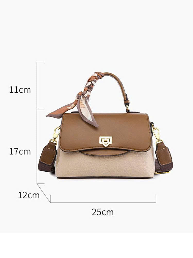 Women's Soft Leather Shoulder Bag – New Fashion Small Square Bag, Crossbody Bag TX046260