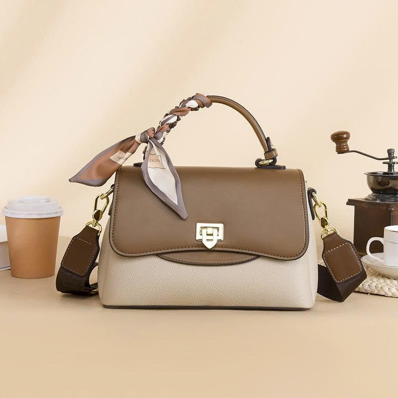 Women's Soft Leather Shoulder Bag – New Fashion Small Square Bag, Crossbody Bag TX046260