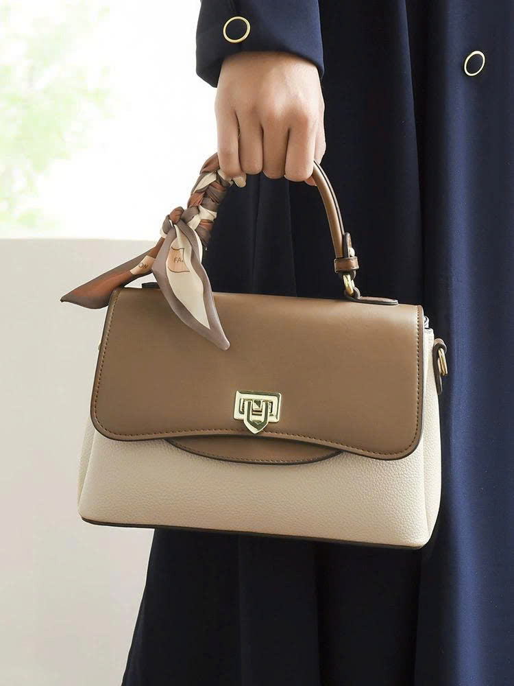 Women's Soft Leather Shoulder Bag – New Fashion Small Square Bag, Crossbody Bag TX046260