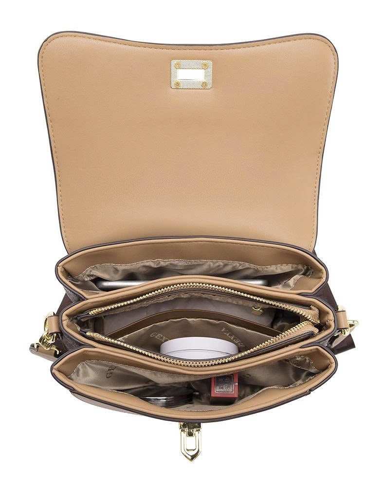 Women's Soft Leather Shoulder Bag – New Fashion Small Square Bag, Crossbody Bag TX046260