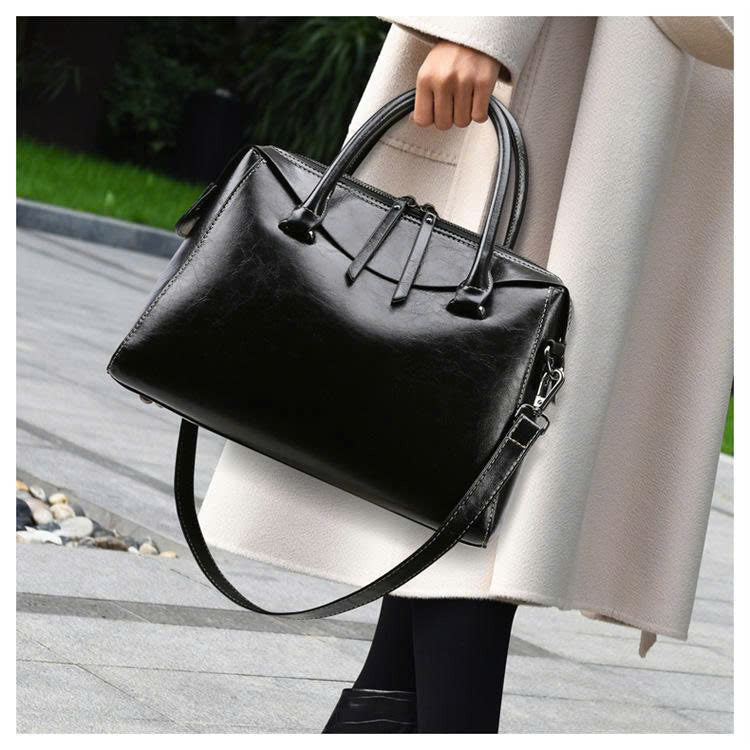Premium Soft PU Leather Women's Handbag – Large Capacity Tote Crossbody Bag TX023260