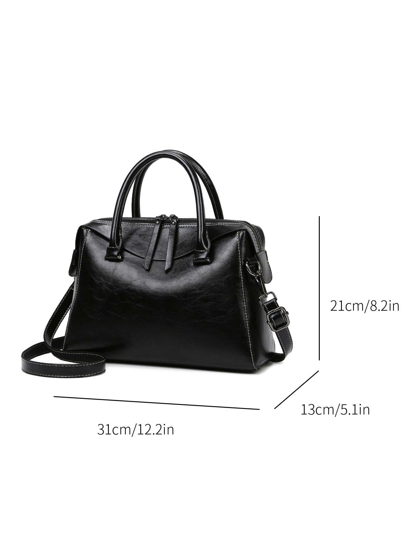 Premium Soft PU Leather Women's Handbag – Large Capacity Tote Crossbody Bag TX023260
